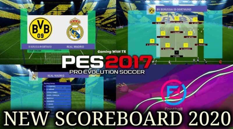 PES 2017 | NEW SCOREBOARD 2020 | DOWNLOAD & INSTALL