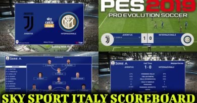 PES 2019 | SKY SPORT ITALY SCOREBOARD | DOWNLOAD & INSTALL