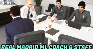 PES 2020 | REAL MADRID ML COACH & STAFF | DOWNLOAD & INSTALL