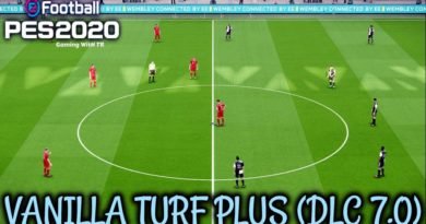 PES 2020 | VANILLA TURF PLUS V1.3.2 | COMPATIBLE WITH DLC 7.0 | DOWNLOAD & INSTALL