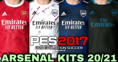 PES 2017 | ARSENAL KITS 20/21 | UNOFFICIAL VERSION | DOWNLOAD & INSTALL