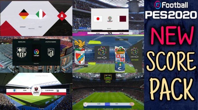PES 2020 | NEW SCOREBOARD PACK | ALL IN ONE | DOWNLOAD & INSTALL