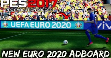 PES 2017 | NEW EURO 2020 ADBOARD | DOWNLOAD & INSTALL