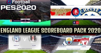 PES 2020 | ENGLAND LEAGUE SCOREBOARD PACK 2020 | DOWNLOAD & INSTALL