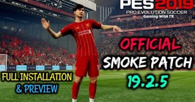 PES 2019 | OFFICIAL SMOKE PATCH 19.2.5 | FULL INSTALLATION & PREVIEW