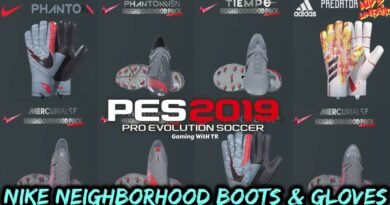 PES 2019 | NEW NIKE NEIGHBORHOOD BOOTS & GLOVES | DOWNLOAD & INSTALL