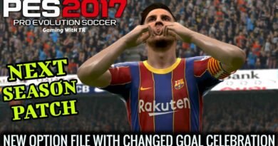 PES 2017 | NEW OPTION FILE WITH CHANGED GOAL CELEBRATION | NEXT SEASON PATCH | DOWNLOAD & INSTALL