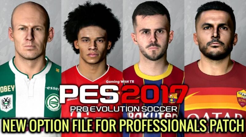 PES 2017 | NEW OPTION FILE | PROFESSIONALS PATCH | DOWNLOAD & INSTALL