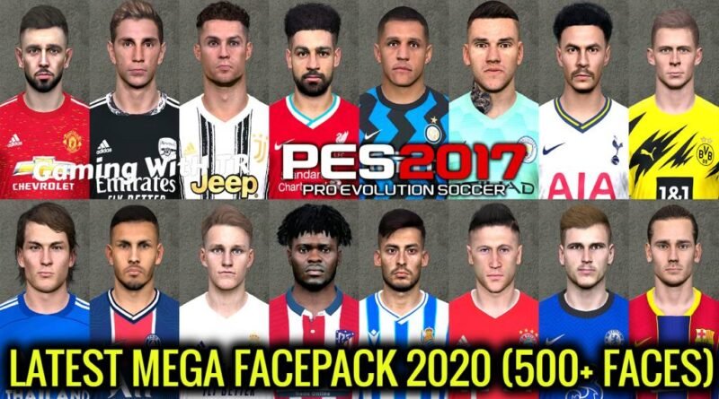 PES 2017 | LATEST MEGA FACEPACK 2020 | 500+ FACES | ALL IN ONE | DOWNLOAD & INSTALL