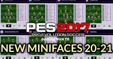 PES 2017 | NEW MINIFACES 20-21 | 12 TEAMS | DOWNLOAD & INSTALL