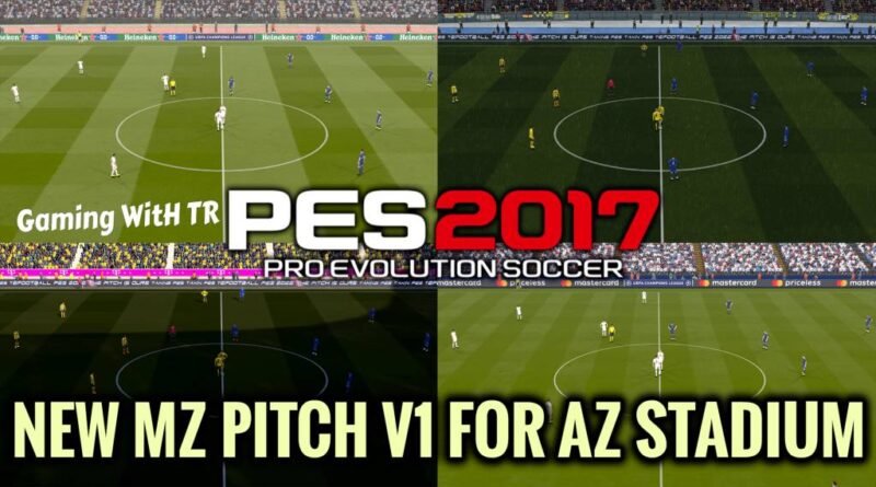 PES 2017 | NEW MZ PITCH V1 FOR AZ STADIUM | DOWNLOAD & INSTALL