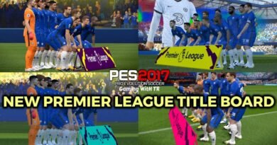 PES 2017 | NEW PREMIER LEAGUE TITLE BOARD | DOWNLOAD & INSTALL