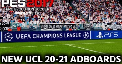 PES 2017 | NEW UEFA CHAMPIONS LEAGUE 20-21 ADBOARDS | DOWNLOAD & INSTALL