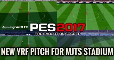 PES 2017 | NEW YRF PITCH FOR MJTS STADIUM | DOWNLOAD & INSTALL