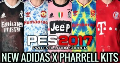 PES 2017 | NEW ADIDAS X PHARRELL | HUMAN RACE FOOTBALL KITS | DOWNLOAD & INSTALL