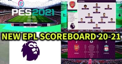 PES 2021 | NEW EPL SCOREBOARD 20-21 | DOWNLOAD & INSTALL