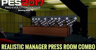 PES 2017 | REALISTIC MANAGER PRESS ROOM COMBO | DOWNLOAD & INSTALL