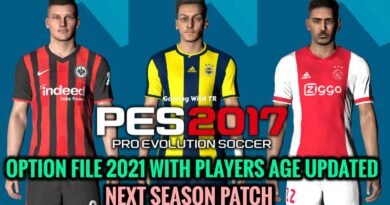 PES 2017 | LATEST OPTION FILE 2021 WITH PLAYERS AGE UPDATED | NEXT SEASON PATCH | DOWNLOAD & INSTALL