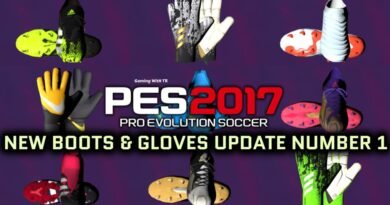 PES 2017 | NEW BOOTS & GLOVES UPDATE NUMBER 1 BY TISERA09 | DOWNLOAD & INSTALL