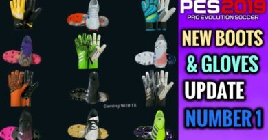 PES 2019 | NEW BOOTS & GLOVES UPDATE NUMBER 1 BY TISERA09 | DOWNLOAD & INSTALL