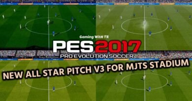 PES 2017 | NEW ALL STAR PITCH V3 FOR MJTS STADIUM | DOWNLOAD & INSTALL