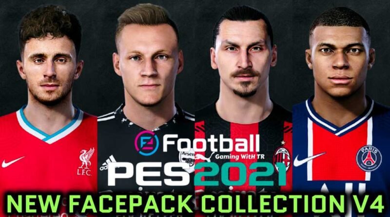 PES 2021 | NEW FACEPACK COLLECTION V4 | DOWNLOAD & INSTALL