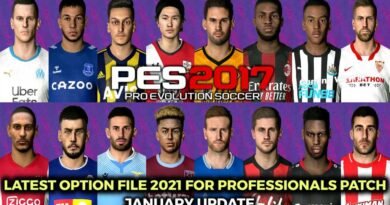 PES 2017 | LATEST OPTION FILE 2021 | PROFESSIONALS PATCH | JANUARY UPDATE | DOWNLOAD & INSTALL