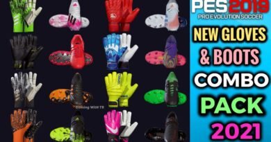 PES 2019 | NEW GLOVES & BOOTS COMBO PACK 2021 BY TISERA09 | DOWNLOAD & INSTALL