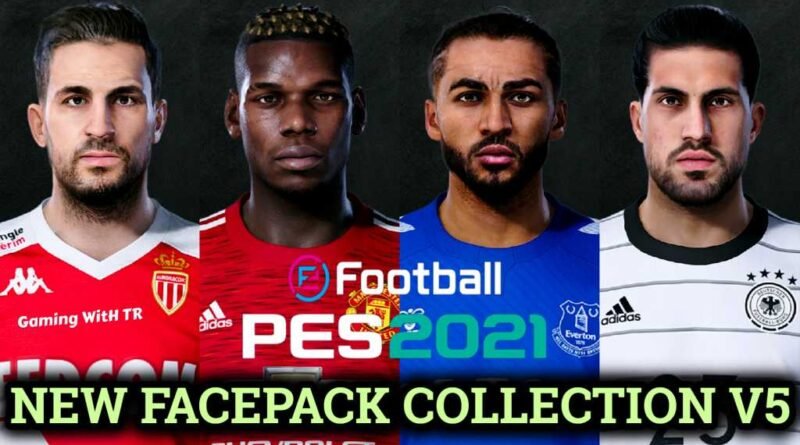 PES 2021 | NEW FACEPACK COLLECTION V5 | DOWNLOAD & INSTALL