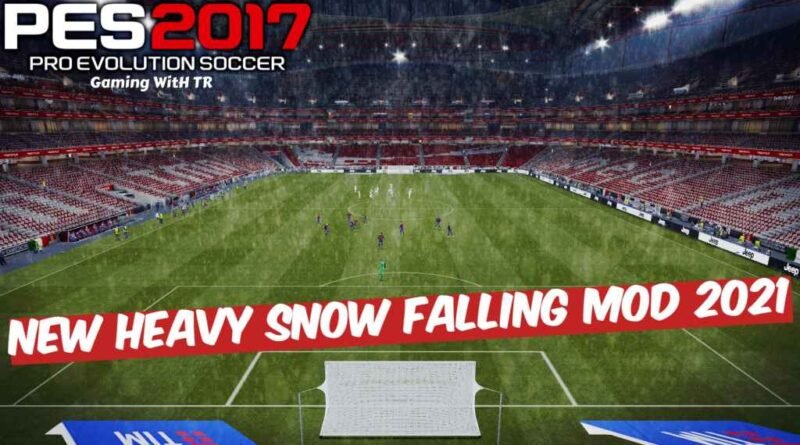 PES 2017 | NEW HEAVY SNOW FALLING MOD 2021 | DOWNLOAD & INSTALL