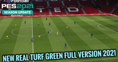 PES 2021 | NEW REAL TURF GREEN FULL VERSION 2021 | DOWNLOAD & INSTALL