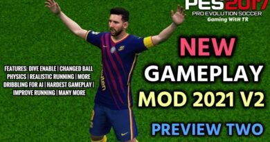 PES 2017 | NEW GAMEPLAY MOD 2021 V2 | PREVIEW TWO | DOWNLOAD & INSTALL