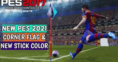 PES 2017 | NEW PES 2021 CORNER FLAG & NEW STICK COLOR | DOWNLOAD & INSTALL