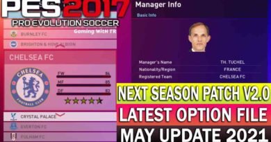 PES 2017 | LATEST OPTION FILE 2021 | NEXT SEASON PATCH V2.0 | MAY UPDATE UNOFFICIAL | DOWNLOAD & INSTALL