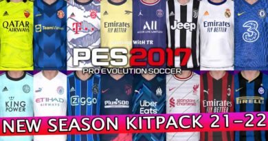 PES 2017 | NEW SEASON KITPACK 21-22 | VERSION 6 | DOWNLOAD & INSTALL