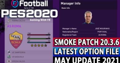 PES 2020 | LATEST OPTION FILE 2021 | SMOKE PATCH 20.3.6 | MAY UPDATE UNOFFICIAL | DOWNLOAD & INSTALL