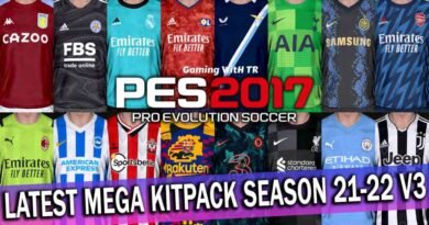 PES 2017 | LATEST MEGA KITPACK SEASON 2021-2022 V3 | DOWNLOAD & INSTALL