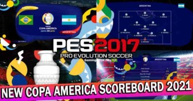 PES 2017 NEW COPA AMERICA SCOREBOARD 2021