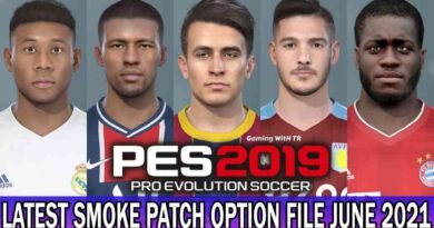 PES 2019 | LATEST OPTION FILE 2021 | SMOKE PATCH 19.3.7 | JUNE UPDATE UNOFFICIAL | DOWNLOAD & INSTALL