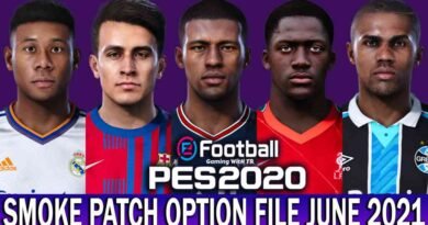 PES 2020 | LATEST OPTION FILE 2021 | SMOKE PATCH 20.3.6 | JUNE UPDATE UNOFFICIAL | DOWNLOAD & INSTALL