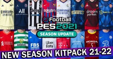 PES 2021 | NEW SEASON KITPACK 2021-2022 FOR SMOKE PATCH | DOWNLOAD & INSTALL
