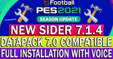 PES 2021 NEW SIDER 7.1.4 DATAPACK 7.0 COMPATIBLE FULL INSTALLATION WITH VOICE