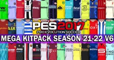 PES 2017 LATEST MEGA KITPACK SEASON 2021-2022 V6