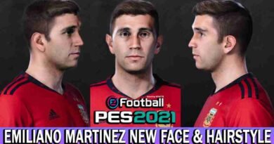 PES 2021 EMILIANO MARTINEZ NEW FACE & HAIRSTYLE