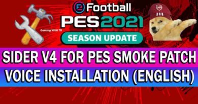 PES 2021 SIDER V4 FOR PES SMOKE PATCH