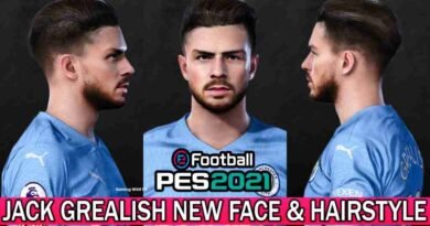 PES 2017 JACK GREALISH NEW FACE & HAIRSTYLE