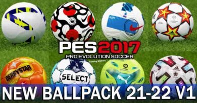 PES 2017 NEW BALLPACK 21-22 V1