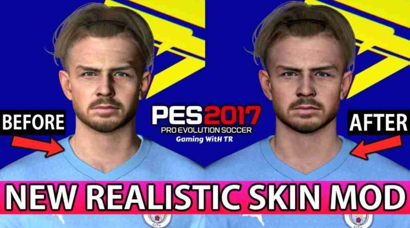 PES 2017 NEW REALISTIC SKIN TONE MOD