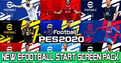 PES 2020 NEW EFOOTBALL START SCREEN PACK