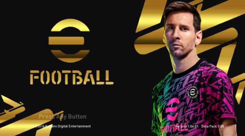 PES 2017 NEW EFOOTBALL GOLDEN GRAPHIC MENU 2022